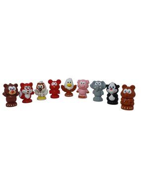 VTech Smartville Animals Replacement Set Of 9 Figures #D-16